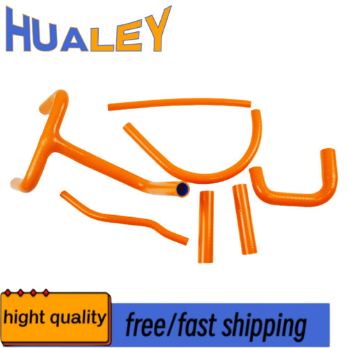 Orange silicone radiator - silicone,