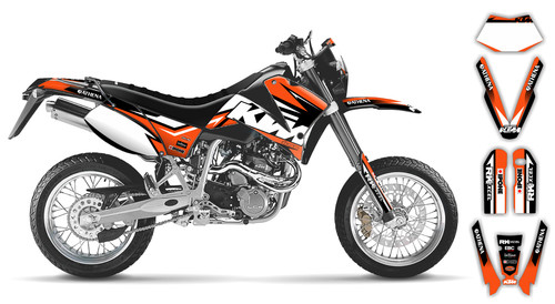 Ktm dekor smc 625 640 - ktm, lc4
