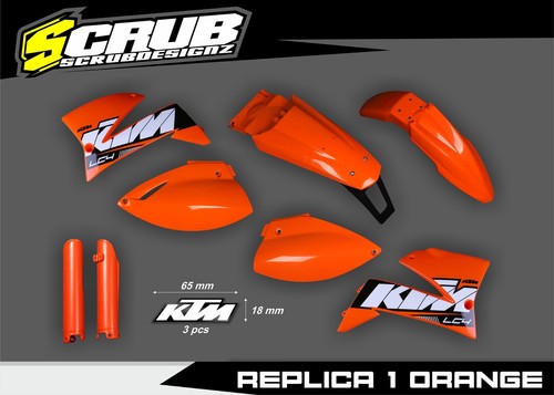 Plastik satz ktm - satz, lc4